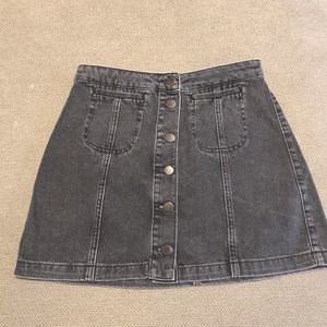 TopShop Moto Skirt